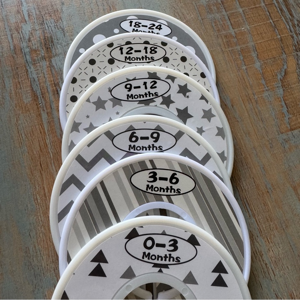 Like New Baby Closet Dividers Set